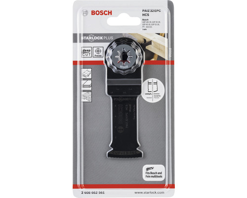 Pílový list Bosch Starlock Plus na drevo