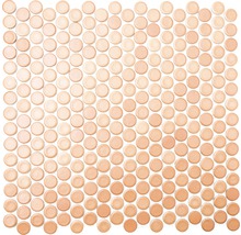 Keramická mozaika Gombík 902 terakota/hnedá 30,2 x 33 cm-thumb-0