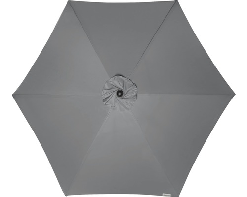 Pohľad na sivý slnečník zospodu