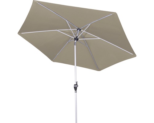 Obdĺžnikový slnečník s kovovým rámom