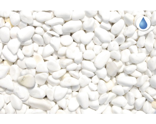 Biele ozdobné kamienky