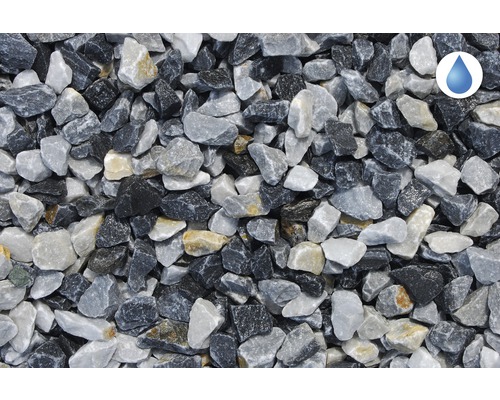 Detailný pohľad na okrasný štrk do záhrady