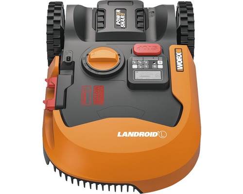 Robotická kosačka Worx Landroid L, pohľad zhora