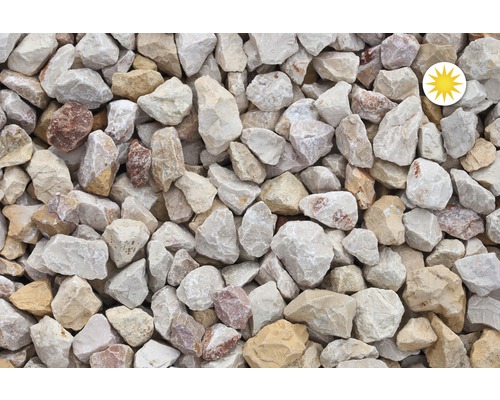 Detailný pohľad na okrasný štrk