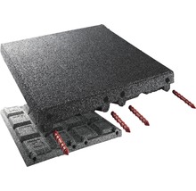 Elastická terasová doska so spojovacími kolíkmi