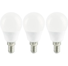 Tri LED žiarovky s päticou E14