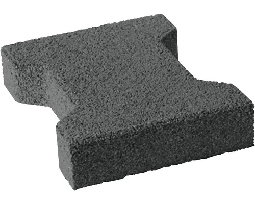 Sivá betónová dlažobná kocka v tvare I