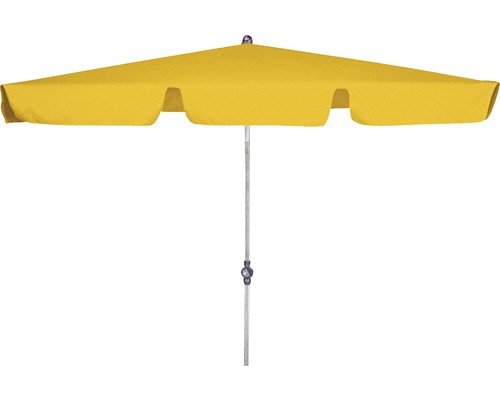 Slnečník Doppler Active 180x120 cm balkónový žltý