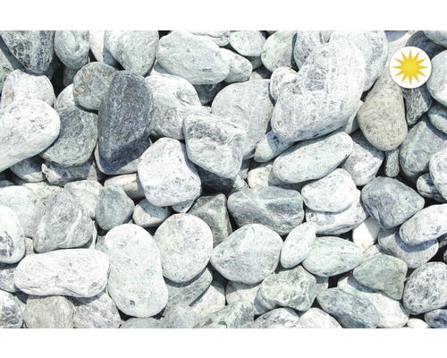 Sivé okrasné okruhliaky