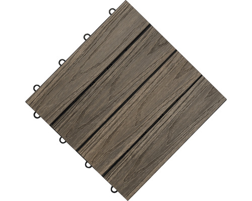 Teracová dlaždica z drevoplastu