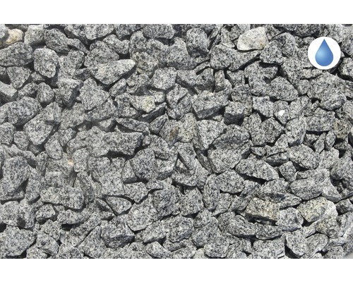 Sivé žulové kamene na záhradníctvo