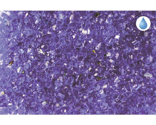 Dekoračné sklo vo fialovej farbe