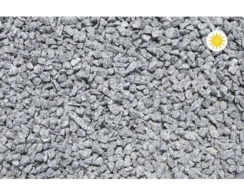 Sivá dekoračná drť