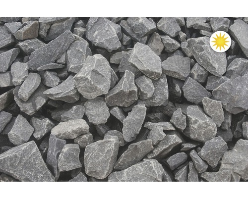 Sivé dekoračné štrkové kamene