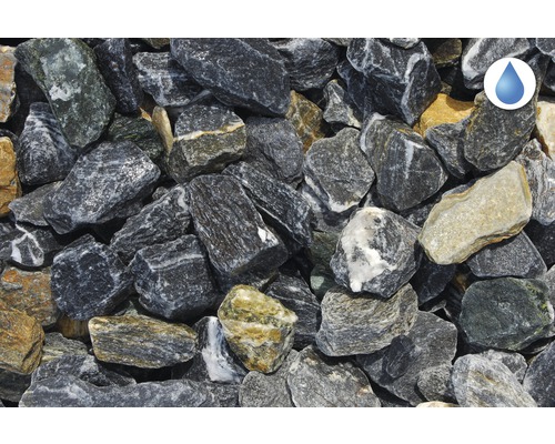 Štrkové kamene s odvodom vody