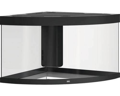 Rohové akvárium s vnútorným filtrom