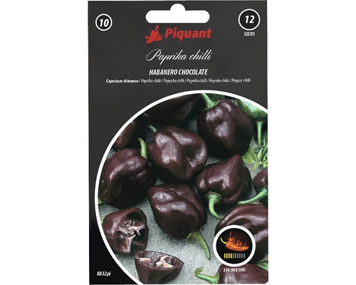 Chilli paprička Habanero Chocolate semená Piquant