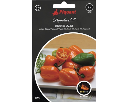 Chilli paprička Habanero Orange semená Piquant