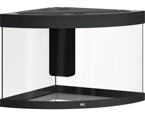 Rohové akvárium s integrovaným filtrom a logom Juwel