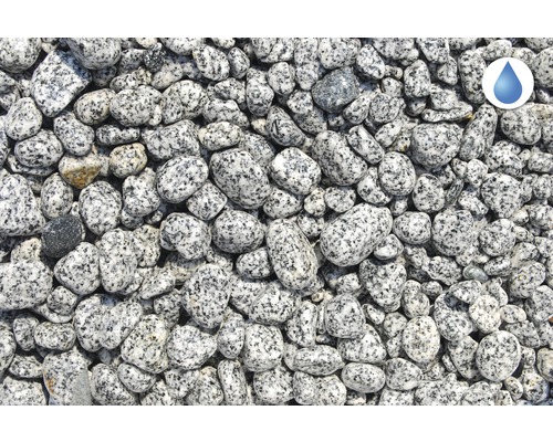 Dekoratívny ozdobný štrk zo žuly do záhrady