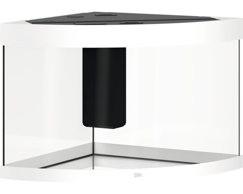 Rohové akvárium s filtračným systémom