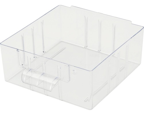 Priehľadný plastový úložný box