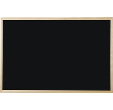 Tabuľa s dreveným rámom čierna 60 x 90 cm-thumb-0