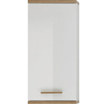 Kúpeľňová závesná skrinka Pelipal Quickset 923 biela 35,5 x 74,5 x 20,5 cm-thumb-0