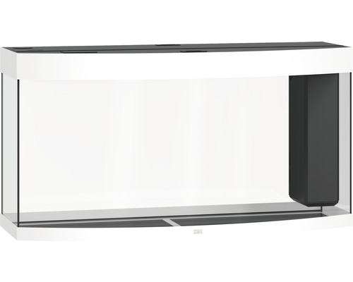 Prázdne akvárium s integrovaným filtračným systémom