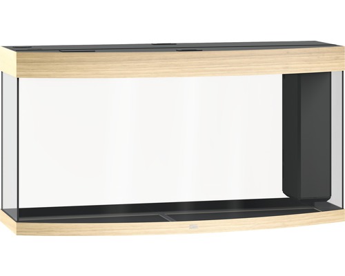 Prázdne akvárium s podstavcom so vzhľadom dreva