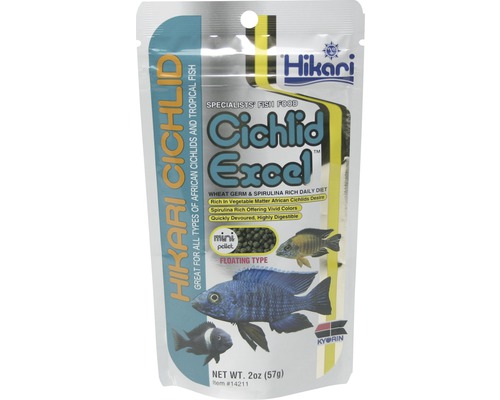 Krmivo pre cichlidy Hikari Cichlid Excel Mini 57 g