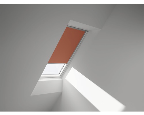 Roleta na strešné okno so solárnym ovládaním oranžová DSL C02 4564S