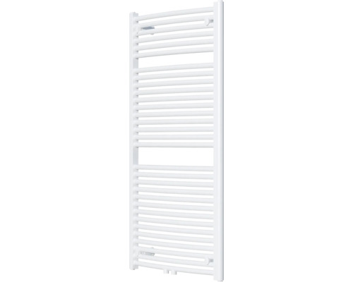 Biely radiátor na uteráky na montáž na stenu