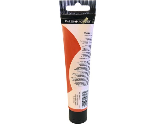 Akrylová farba Daler Rowney, tuba 75 ml