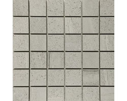 Mozaika CASUAL svetlosivá 5x5/30x30 cm