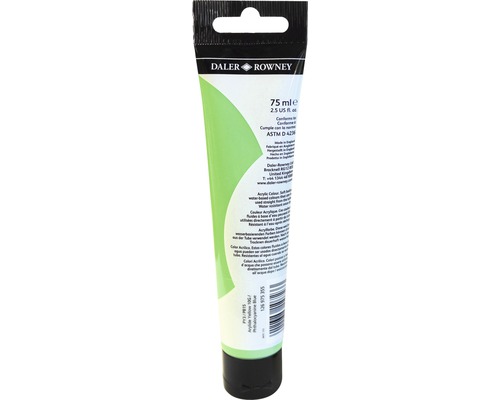 Tuba akrylovej farby pre umelcov Daler Rowney, 75 ml