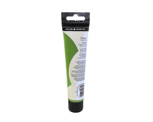 Tuba zelenej akrylovej farby, 75 ml