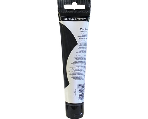 Logo Daler Rowney, tuba s akrylovou farbou, 75 ml