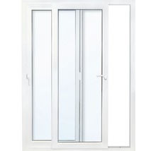 Posuvné dvere plastové biele 1800 x 2000 mm-thumb-0