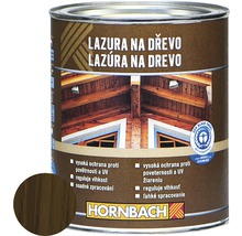 Lazúra na drevo Hornbach 0,75 l orech-thumb-0