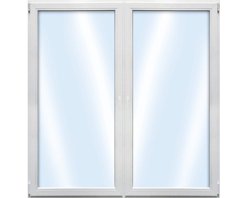 Balkónové dvere plastové dvojkrídlové ARON Basic biele 1200 x 1900 mm
