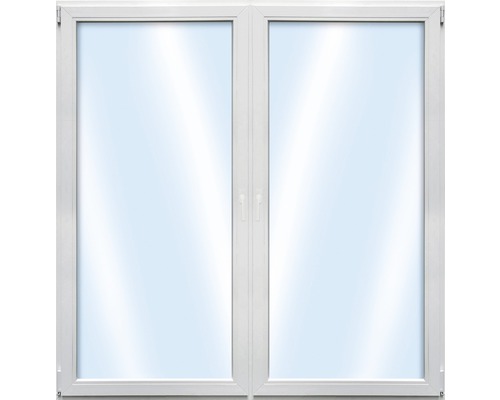 Balkónové dvere plastové dvojkrídlové ARON Basic biele 1300 x 1900 mm