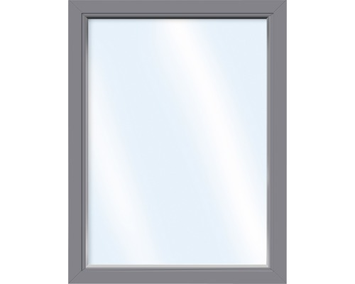 Plastové okno fixné zasklenie ARON Basic biele/antracit 400 x 500 mm (neotvárateľné)