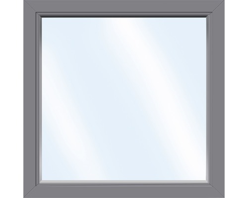 Plastové okno fixné zasklenie ARON Basic biele/antracit 550 x 400 mm (neotvárateľné)