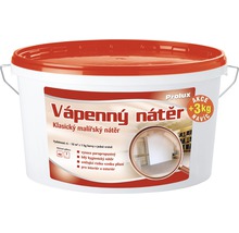 Farba na stenu Prolux vápenný náter 12 kg + 3 kg zdarma