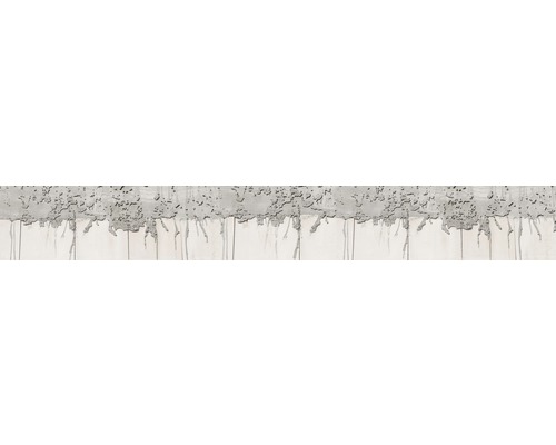 Samolepiace PVC tapeta do kuchyne mySPOTTI splash Concrete 60x450 cm Tapeta so vzhľadom betónu s kvapkovým vzorom pre interiérový dizajn