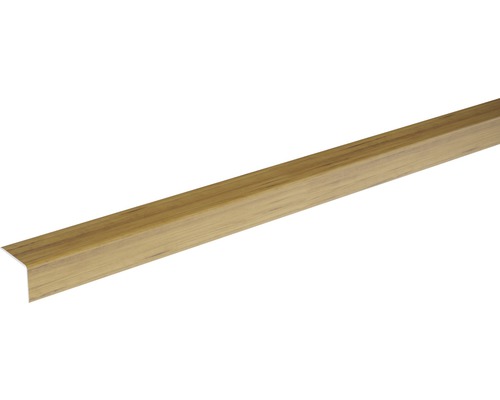Ukončovacia lišta schodová Skandor samolepiaca 900 x 25 x 20 mm orech Rohový profil z plastu