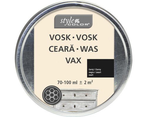 Vosk na drevo styleCOLOR ku kriedovým farbám čierny 0,1 l Vosk na drevo styleCOLOR ku kriedovým farbám čierny 0,1 l