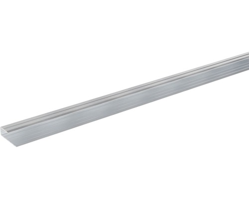 Ukončovacia lišta lemovacia Skandor 2700 x 29 x 9 mm strieborná Hliníkový profil pre LED pásiky