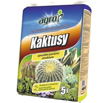 Agro substrát pre kaktusy a sukulenty, 5 litrov, špeciálna porézna štruktúra